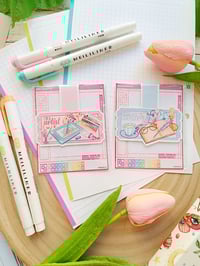 Image 1 of I'm a Writer / I'm an Artist [Pin + Sticker & Bookmark]