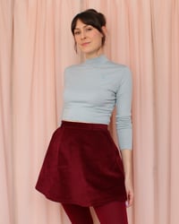 Image 6 of Marcia skirt - Burgundy 