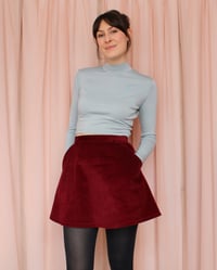 Image 1 of Marcia skirt - Burgundy 