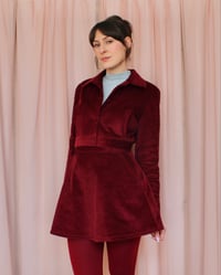 Image 7 of Marcia skirt - Burgundy 