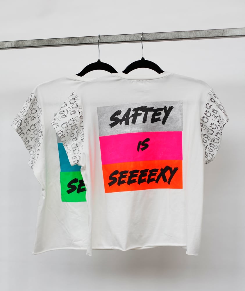 Image of The Safety is Sexy tee