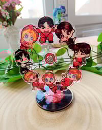 Image 1 of Stray kids  [Notepad + Standee + Sticker & Bookmark]