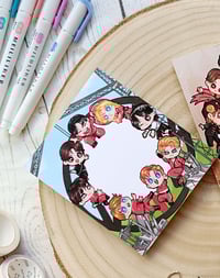 Image 2 of Stray kids  [Notepad + Standee + Sticker & Bookmark]
