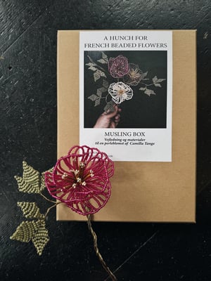 ‘Musling’ DIY perleblomst Box 