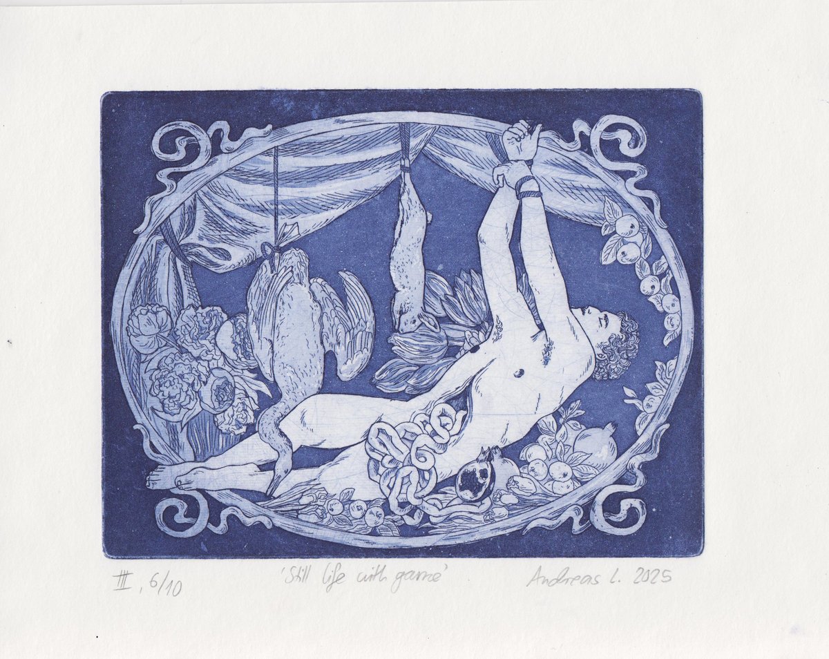 Image of Still Life with Game (etching + aquatint)