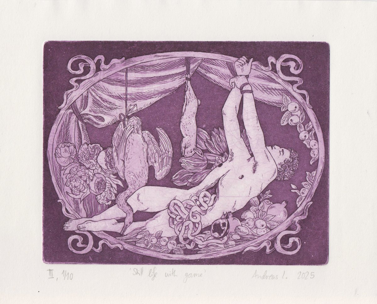 Image of Still Life with Game (etching + aquatint)