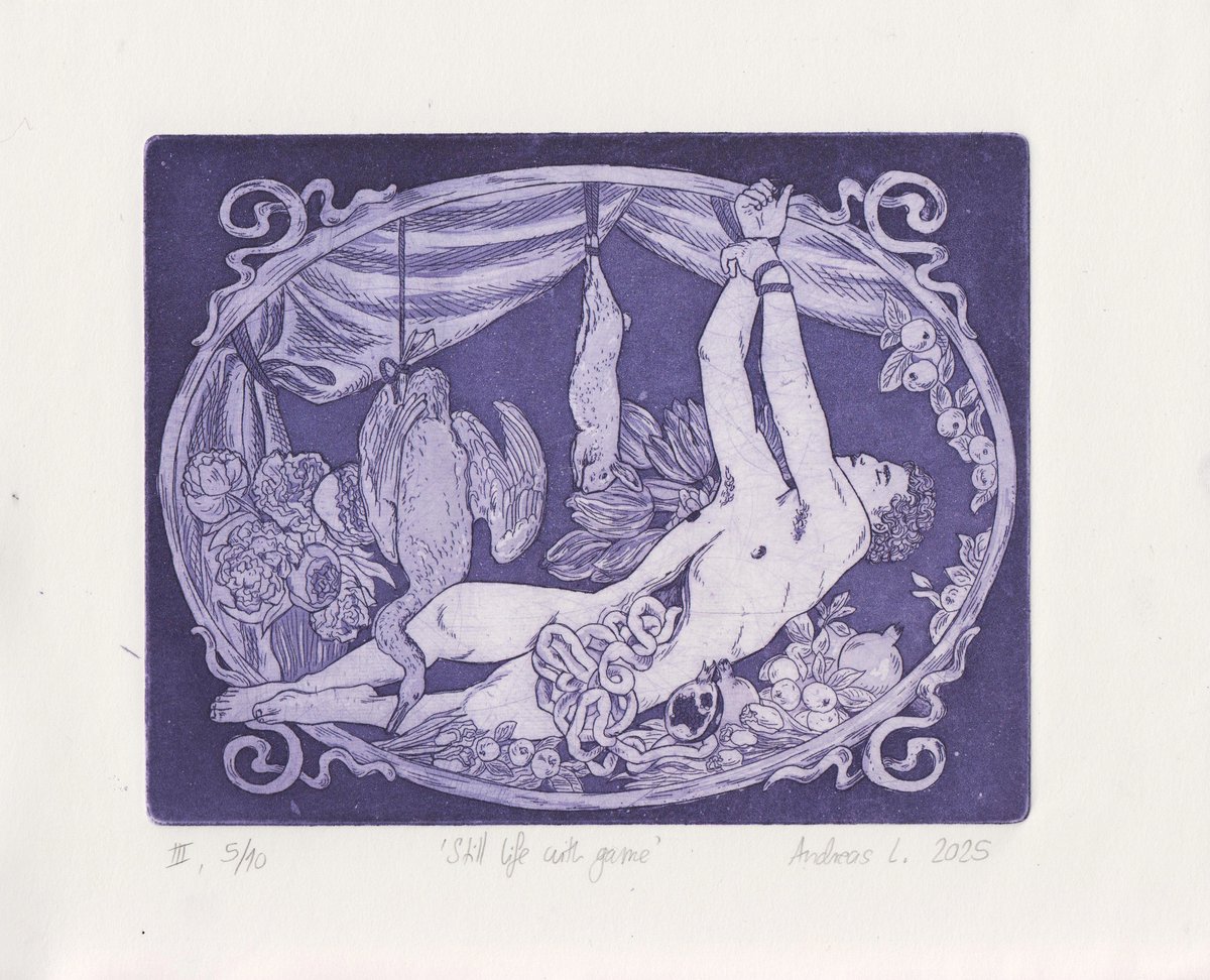 Image of Still Life with Game (etching + aquatint)