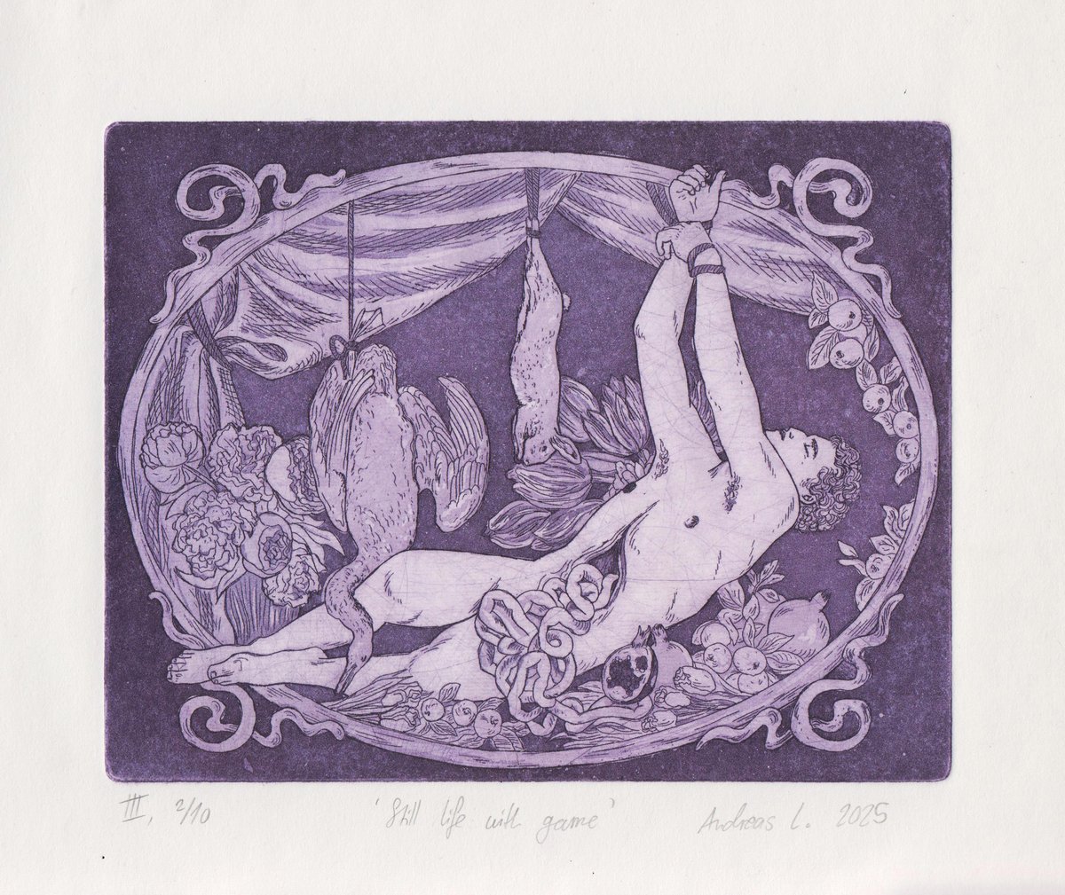 Image of Still Life with Game (etching + aquatint)