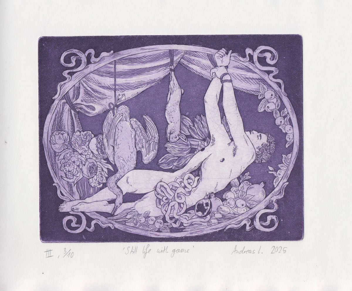 Image of Still Life with Game (etching + aquatint)