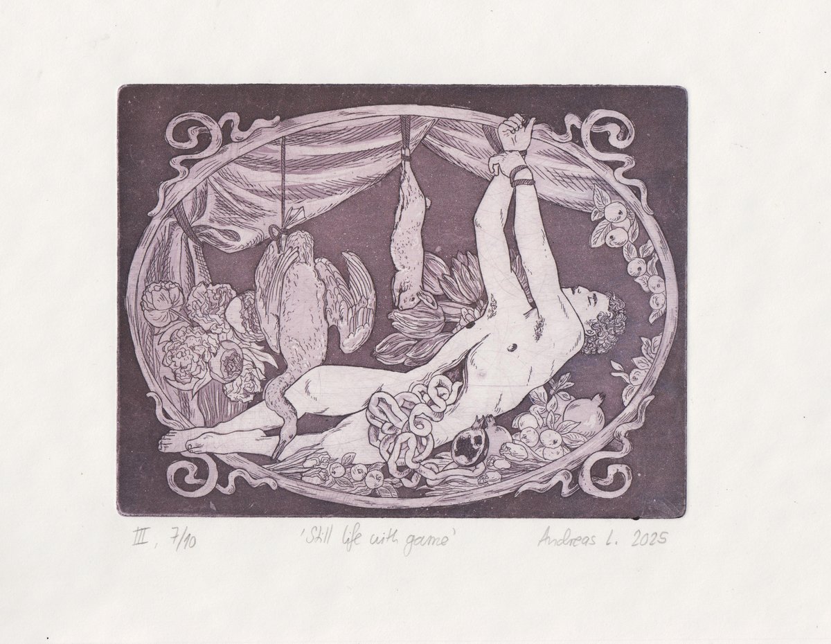 Image of Still Life with Game (etching + aquatint)