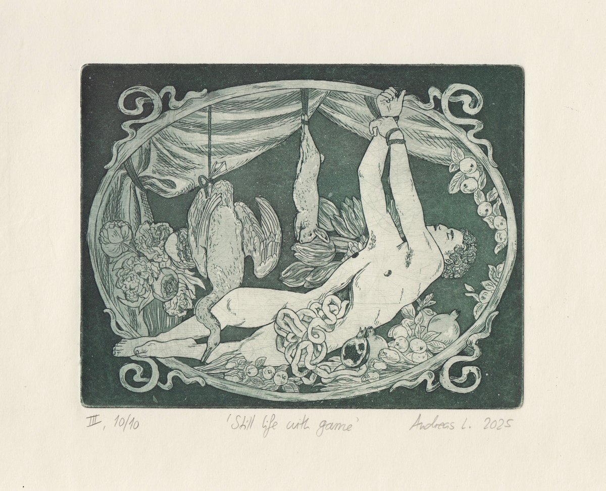 Image of Still Life with Game (etching + aquatint)