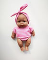 Tenue mini : bloomer/blouse 