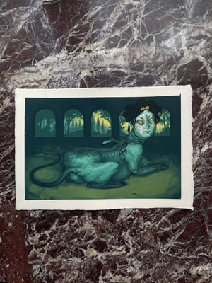 "An Evening Idle" // Original Painting. 