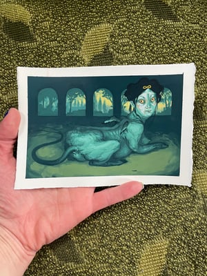 "An Evening Idle" // Original Painting. 