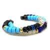 Glass Pony Bead Cuffs (Cloud Set)