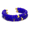 Glass Pony Bead Cuffs (Coastal Set)