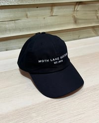 Image 2 of Moth Lake Records Embroidered Logo Caps