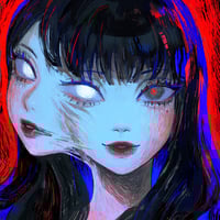 Tomie Square Print
