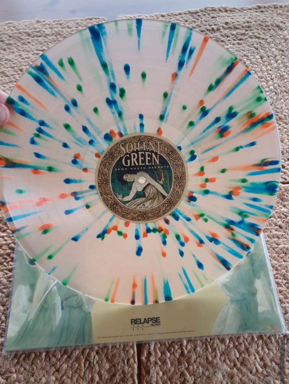 SOILENT GREEN - Sewn mouth secrets - Color Lp