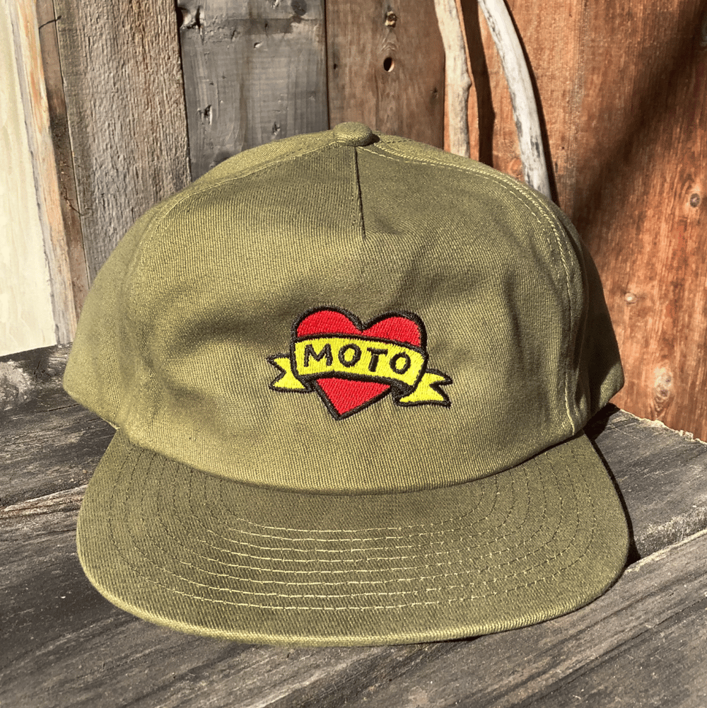 Casquette moto love