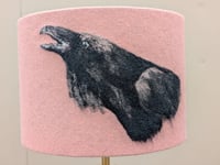 25cm Raven Lampshade 