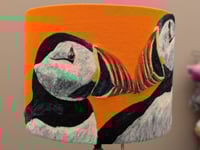 Image 1 of Needle Felt Puffins Shade