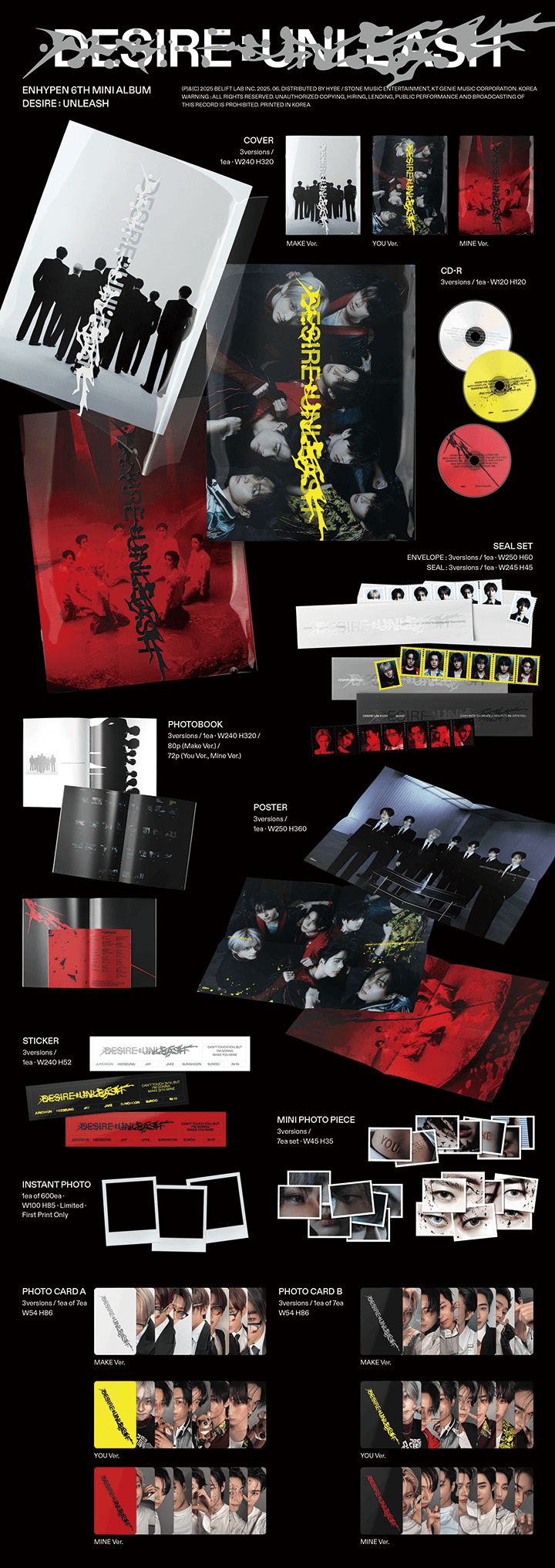 Image of Enhypen ‘DESIRE : UNLEASH’