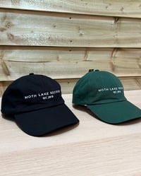 Image 1 of Moth Lake Records Embroidered Logo Caps