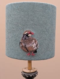 Small Red Legged Partridge Lampshade 