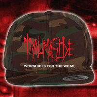 LTD. TRAUMASIDE "WORSHIP" EMBROIDERED SNAPBACK [PREORDER]