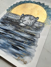 Image 3 of JAGUAR, Original Watercolor Painting
