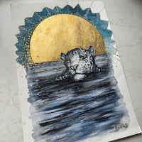 Image 2 of JAGUAR, Original Watercolor Painting
