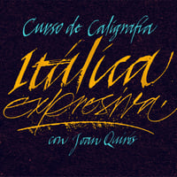 Image 1 of Curso de itálica expresiva. Un taller de caligrafía de Joan Quirós. Reserva tu plaza por