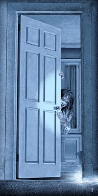 "She's in here...with us" Print