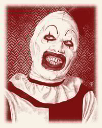 Miles County Clown Mini Print