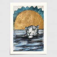 Image 1 of Jaguar, Eco Bamboo Fine Art Print