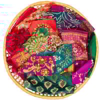 Image 3 of Sari Fabric Elements 'Beatrix' - Flower Show Collection
