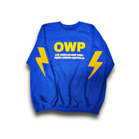 Image 1 of OWP Worldwide Thunderbolt Crewkneck 