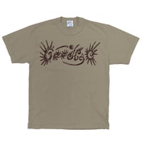 Image 1 of Goodbye In Stone Faded Brown Short Sleeve