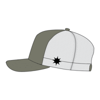 Image 2 of Ingkar Logo Trucker Cap (Army Green)