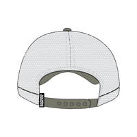 Image 3 of Ingkar Logo Trucker Cap (Army Green)