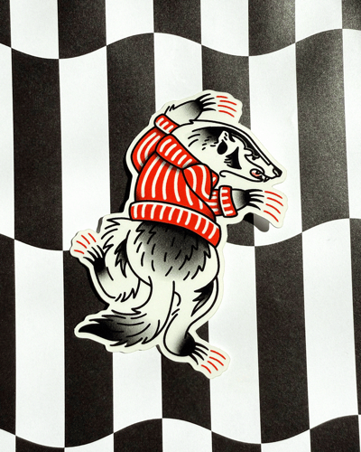 Image of Bucky Badger Sticker