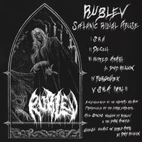 (PRE-ORDER) Rublev - Satanic Ritual Abuse - CD