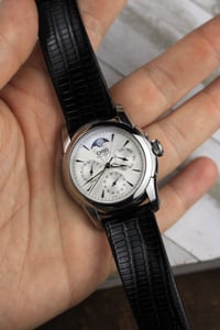 Image 2 of 2001 Oris Artelier 7554 Triple Calendar Moon Phase - Excellent Condition - Serviced - With Box