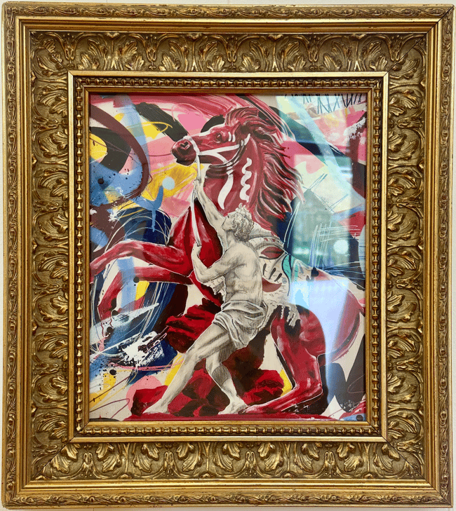 The Dala Tamer Print Framed