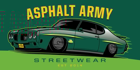 Image of 2x4' Banner - '70 GTO