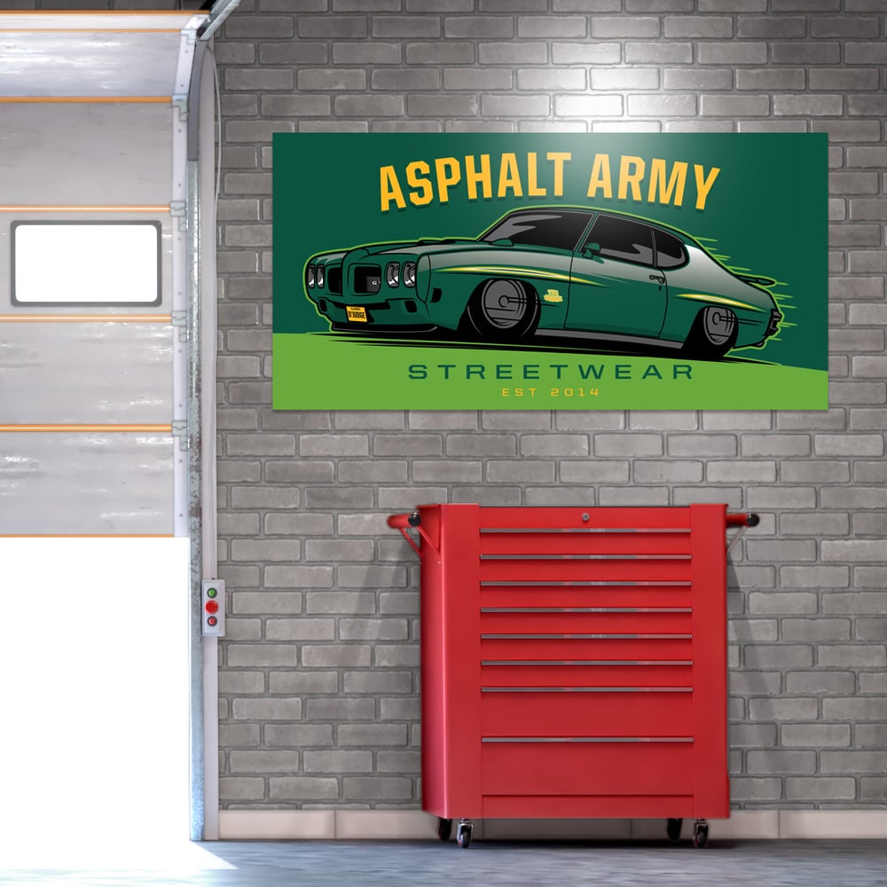 Image of 2x4' Banner - '70 GTO