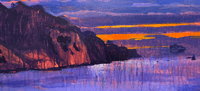 Image 2 of Sunset Looking West from Baker Beach