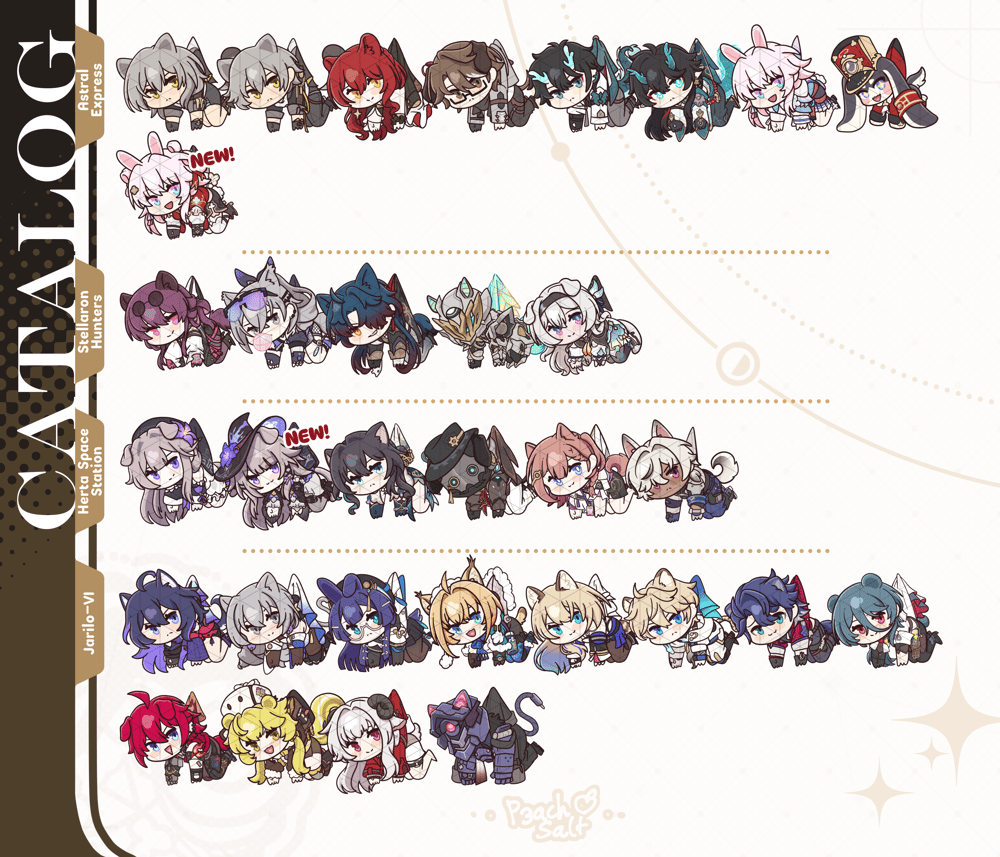 [Preorder] Honkai Star Rail Linking Charms