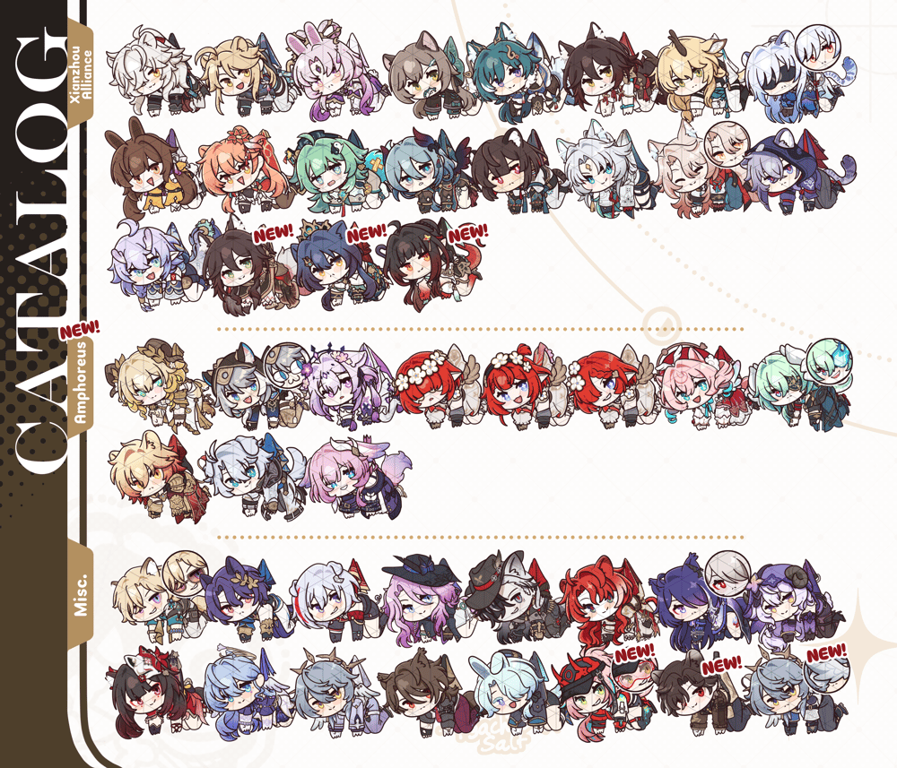 [Preorder] Honkai Star Rail Linking Charms